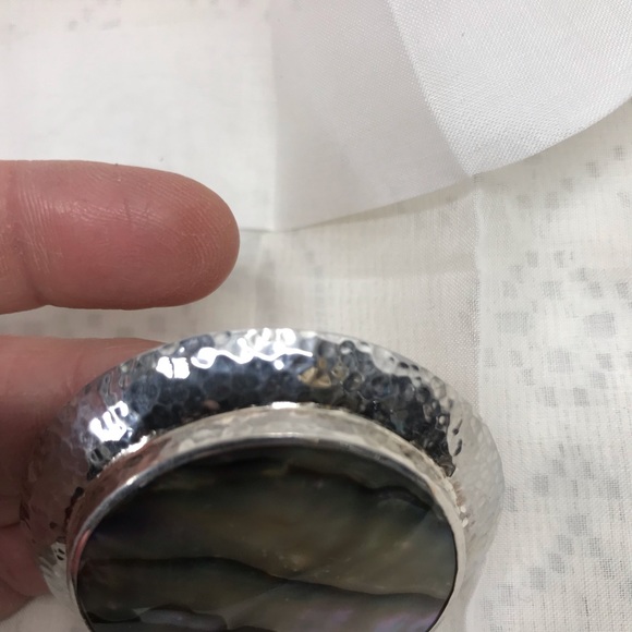 NEW Abalone Shell and Sterling Pendant Necklace Janice Girardi Design JGD - Picture 6 of 9